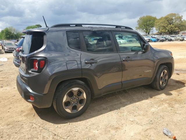 ZACCJAAT6GPE22626 - 2016 JEEP RENEGADE SPORT GRAY photo 3