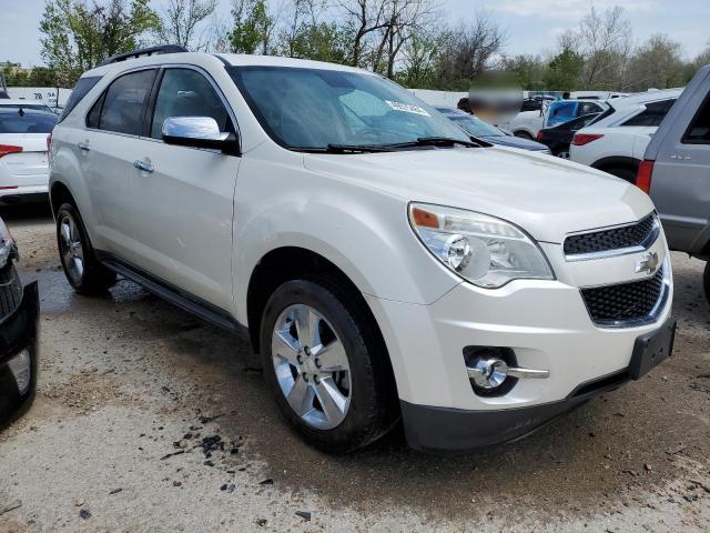 1GNALCEK9EZ111079 - 2014 CHEVROLET EQUINOX LT WHITE photo 4