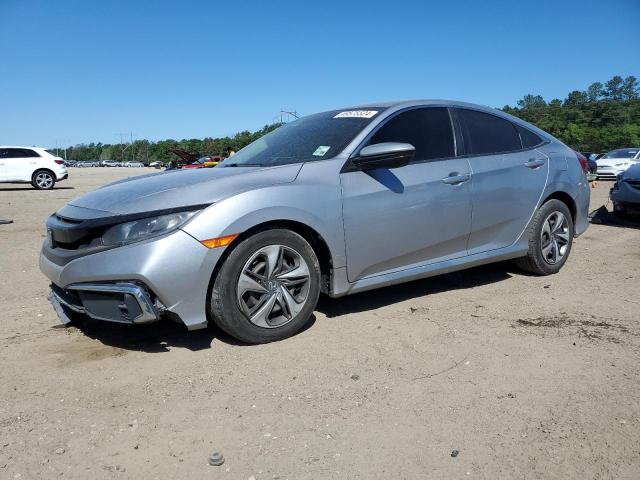 19XFC2F63LE026970 - 2020 HONDA CIVIC LX SILVER photo 1