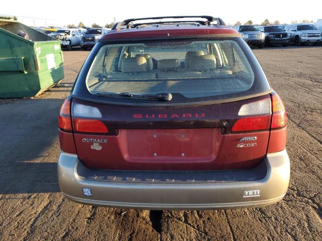 4S3BH675147628992 - 2004 SUBARU LEGACY OUTBACK AWP 栗色 照片 6