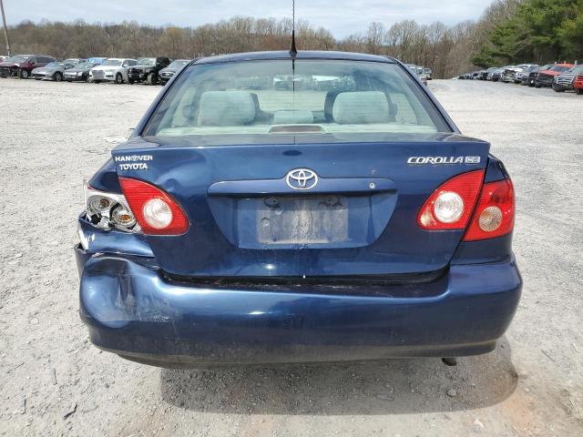 2T1BR32E66C693924 - 2006 TOYOTA COROLLA CE BLUE photo 6