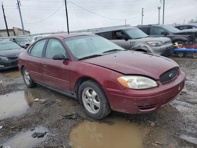 1FAFP53UX4G188482 - 2004 FORD TAURUS SE MAROON photo 4