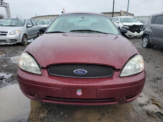 1FAFP53UX4G188482 - 2004 FORD TAURUS SE MAROON photo 5