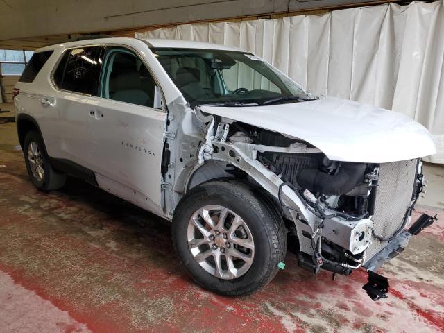 1GNEVGKW2LJ323425 - 2020 CHEVROLET TRAVERSE LT WHITE photo 4