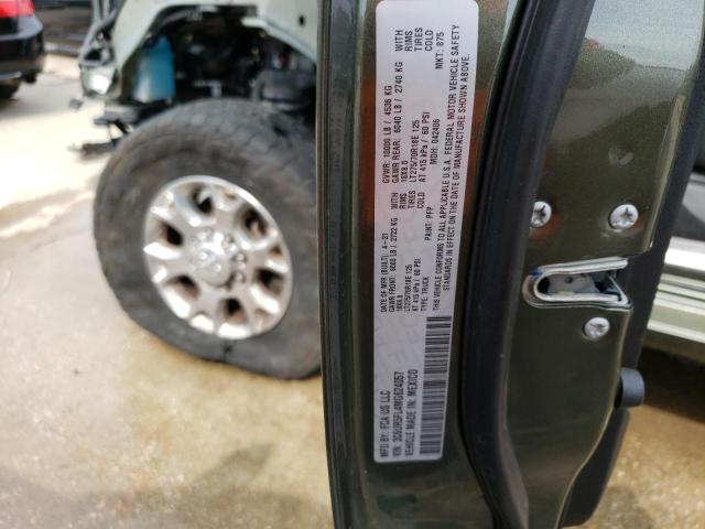 3C6UR5FL4MG624057 - 2021 RAM 2500 LARAMIE GREEN photo 13