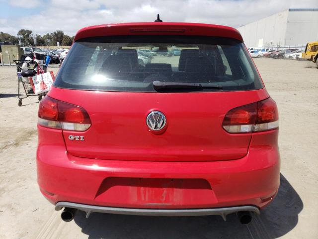 WVWGD7AJ4BW283053 - 2011 VOLKSWAGEN GTI RED photo 6