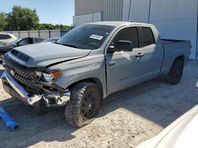 5TFRY5F1XMX278172 - 2021 TOYOTA TUNDRA DOUBLE CAB SR/SR5 GRAY photo 1