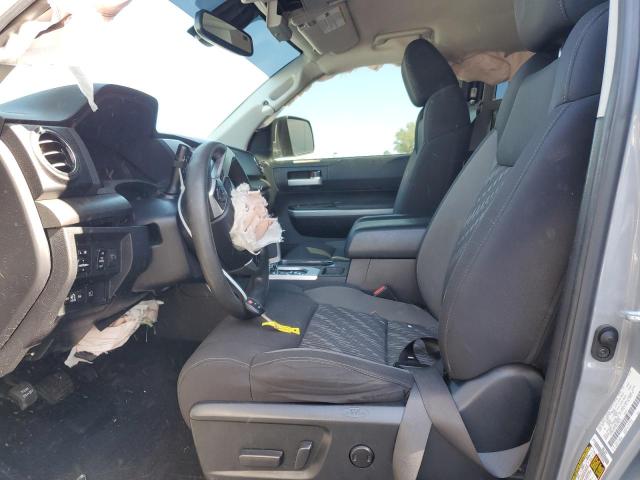 5TFRY5F1XMX278172 - 2021 TOYOTA TUNDRA DOUBLE CAB SR/SR5 GRAY photo 7