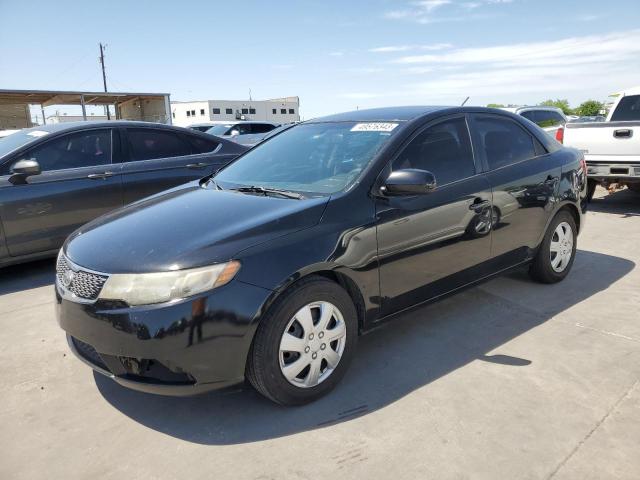 KNAFT4A21B5458285 - 2011 KIA FORTE LX BLACK photo 1