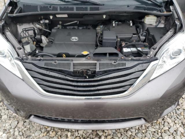 5TDKK3DC3DS314446 - 2013 TOYOTA SIENNA LE CHARCOAL photo 12