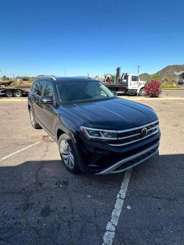 1V2BR2CA9MC500174 - 2021 VOLKSWAGEN ATLAS SEL BLACK photo 1