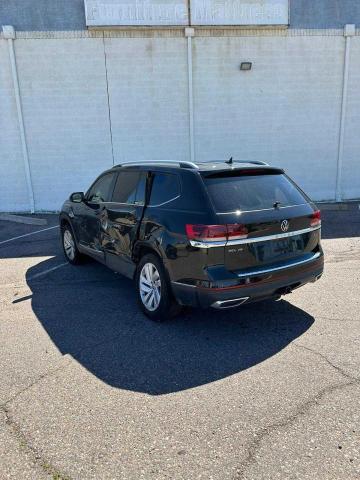 1V2BR2CA9MC500174 - 2021 VOLKSWAGEN ATLAS SEL BLACK photo 3