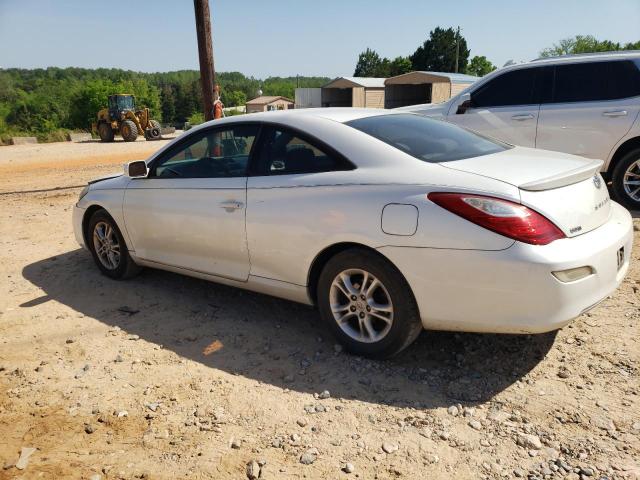 4T1CE30P77U757182 - 2007 TOYOTA CAMRY SOLA SE WHITE photo 2