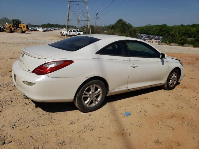 4T1CE30P77U757182 - 2007 TOYOTA CAMRY SOLA SE WHITE photo 3