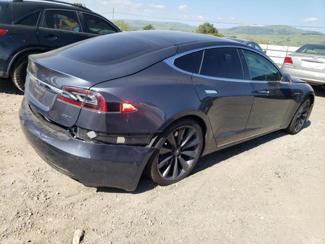 5YJSA1E24HF178741 - 2017 TESLA MODEL S GRAY photo 3