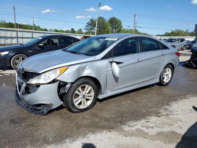 5NPEB4AC2EH926815 - 2014 HYUNDAI SONATA GLS SILVER photo 1