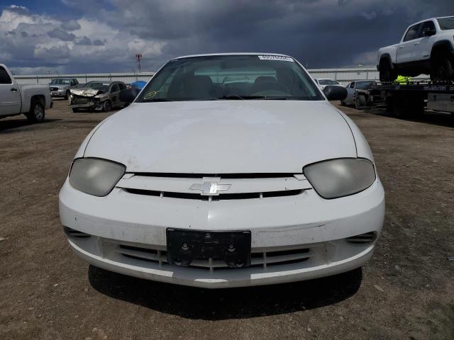 1G1JC12F547179886 - 2004 CHEVROLET CAVALIER WHITE photo 5