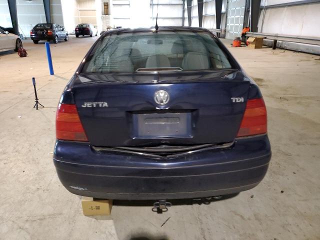 3VWRF29M4YM070727 - 2000 VOLKSWAGEN JETTA GL TDI BLUE photo 6