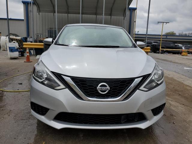 3N1AB7AP5KY305055 - 2019 NISSAN SENTRA S SILVER photo 5