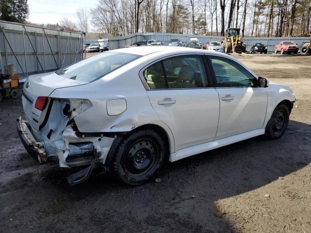 4S3BMBG61B3218680 - 2011 SUBARU LEGACY 2.5I PREMIUM WHITE photo 3