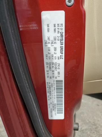 2V4RW3D13AR236701 - 2010 VOLKSWAGEN ROUTAN SE RED photo 12