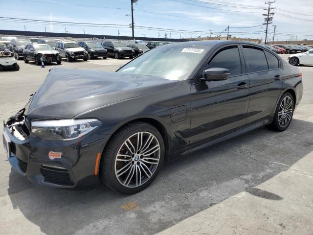 WBAJA9C50KB388493 - 2019 BMW 530E BLACK photo 1