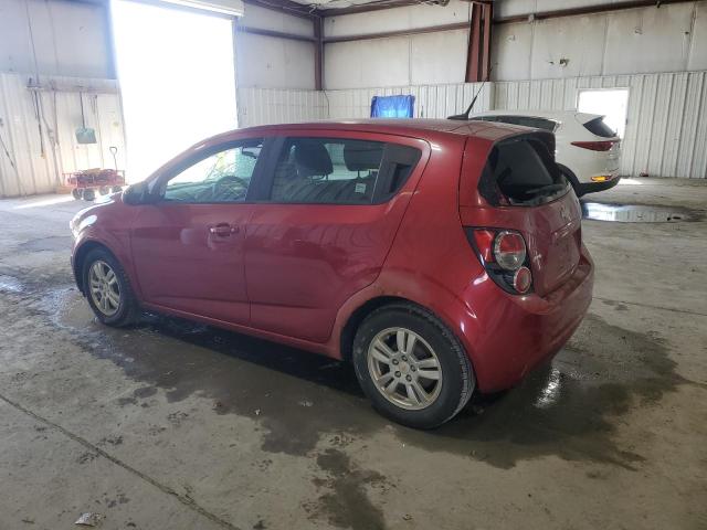 1G1JA6SH2C4122372 - 2012 CHEVROLET SONIC LS RED photo 2