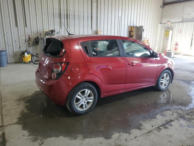 1G1JA6SH2C4122372 - 2012 CHEVROLET SONIC LS RED photo 3