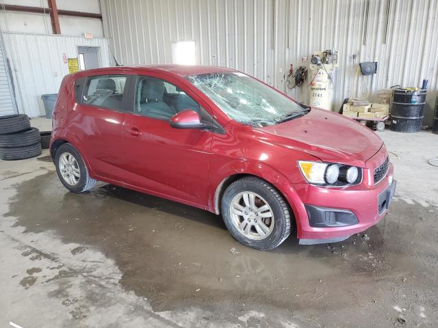 1G1JA6SH2C4122372 - 2012 CHEVROLET SONIC LS RED photo 4