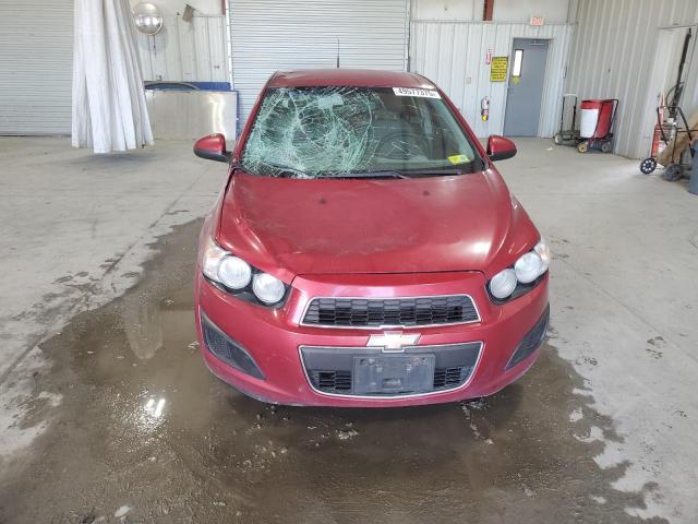 1G1JA6SH2C4122372 - 2012 CHEVROLET SONIC LS RED photo 5