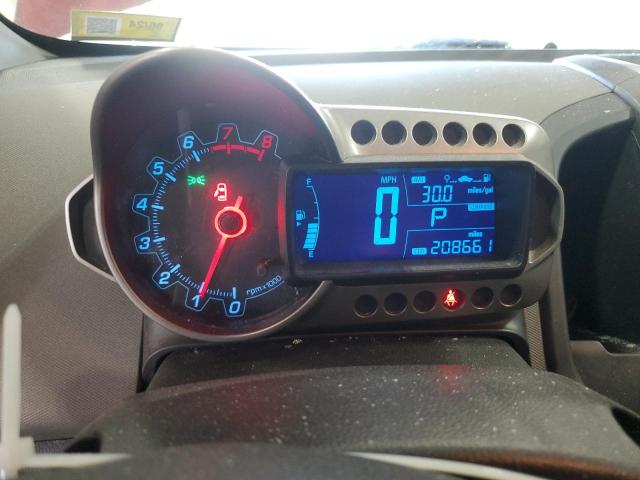 1G1JA6SH2C4122372 - 2012 CHEVROLET SONIC LS RED photo 9