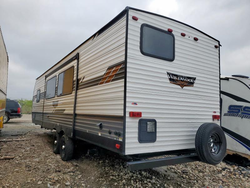 4X4TWDB20MA272477 - 2021 FOREST RIVER WILDWOOD 26DBUD 白色 照片 3