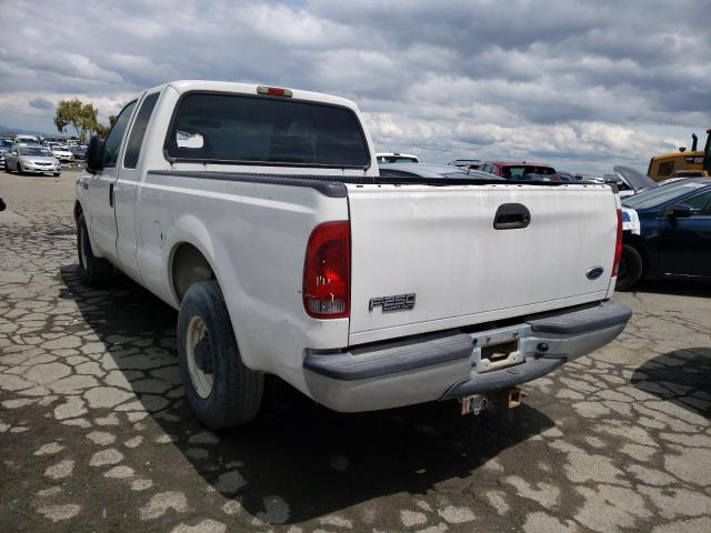 1FTNX20P54EA27066 - 2004 FORD F250 SUPER DUTY WHITE photo 2