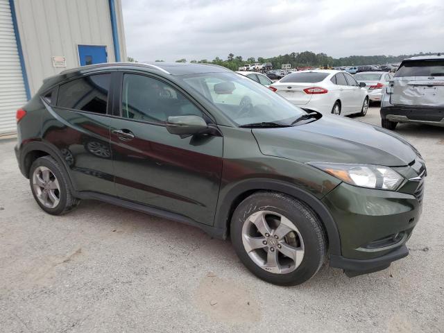 3CZRU6H77HM727994 - 2017 HONDA HR-V EXL GREEN photo 4