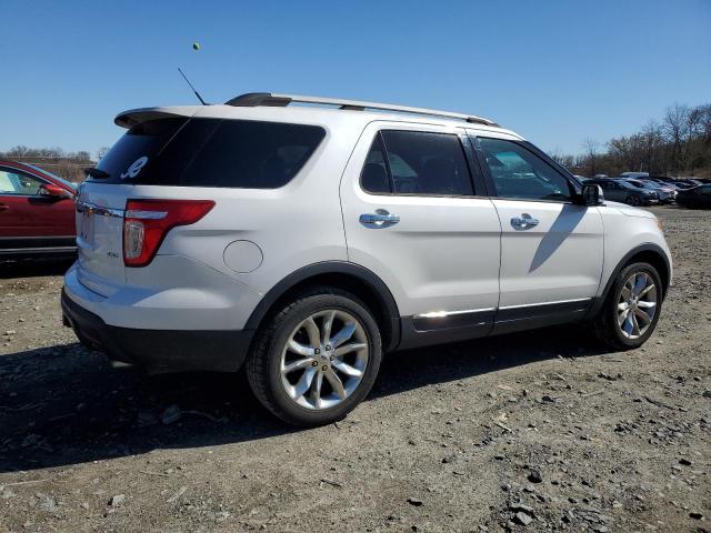 1FM5K8F82DGC56967 - 2013 FORD EXPLORER LIMITED 白色 照片 3
