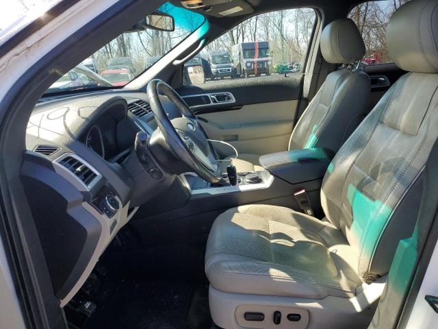 1FM5K8F82DGC56967 - 2013 FORD EXPLORER LIMITED 白色 照片 7