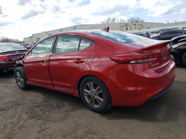 KMHD84LF6HU197290 - 2017 HYUNDAI ELANTRA SE RED photo 2