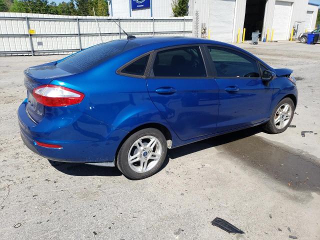 3FADP4BJ1KM146696 - 2019 FORD FIESTA SE BLUE photo 3