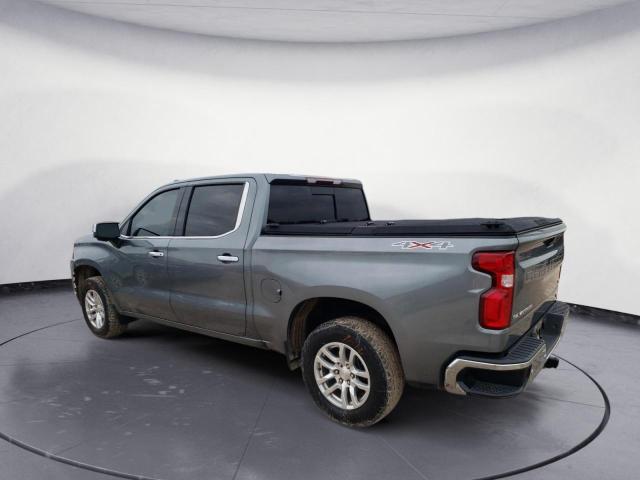 3GCUYGED8LG124743 - 2020 CHEVROLET SILVERADO K1500 LTZ GRAY photo 2