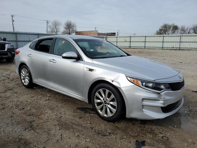 5XXGT4L39HG148368 - 2017 KIA OPTIMA LX SILVER photo 4