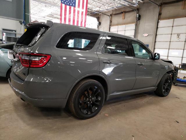 1C4SDJCT9LC342638 - 2020 DODGE DURANGO R/T GRAY photo 3