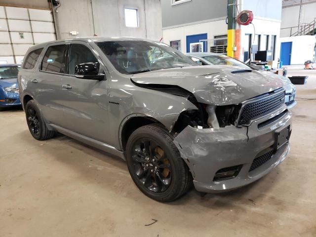 1C4SDJCT9LC342638 - 2020 DODGE DURANGO R/T GRAY photo 4