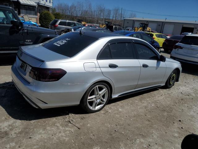 WDDHF8JB3EA907431 - 2014 MERCEDES-BENZ E 350 4MATIC SILVER photo 3