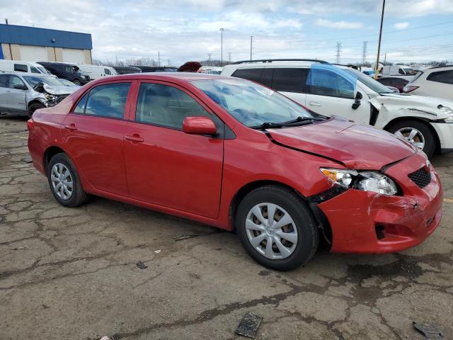 JTDBU4EE9AJ079916 - 2010 TOYOTA COROLLA BASE RED photo 4