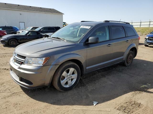 3C4PDCAB0DT537710 - 2013 DODGE JOURNEY SE GRAY photo 1