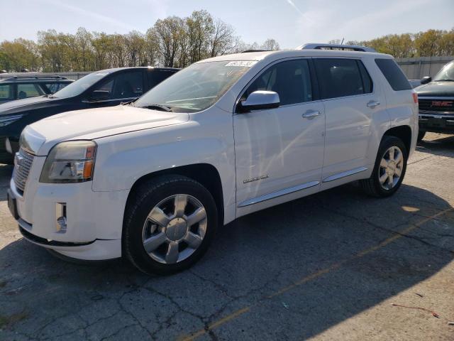 2GKFLYE35D6165885 - 2013 GMC TERRAIN DENALI WHITE photo 1