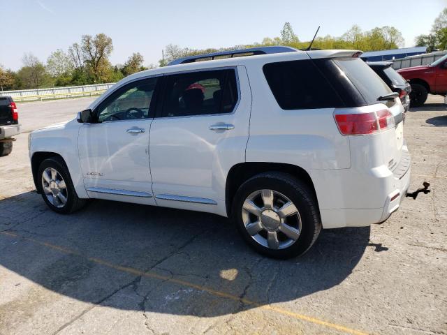 2GKFLYE35D6165885 - 2013 GMC TERRAIN DENALI WHITE photo 2