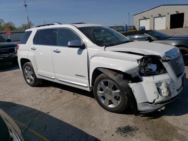 2GKFLYE35D6165885 - 2013 GMC TERRAIN DENALI WHITE photo 4