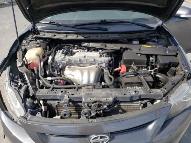 JTKJF5C78D3060176 - 2013 TOYOTA SCION TC GRAY photo 11