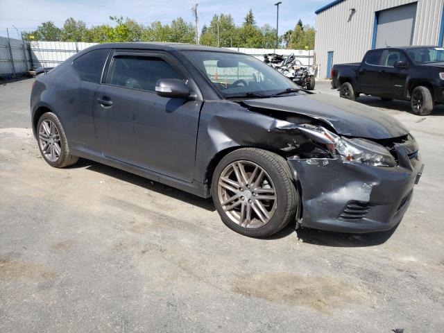 JTKJF5C78D3060176 - 2013 TOYOTA SCION TC GRAY photo 4
